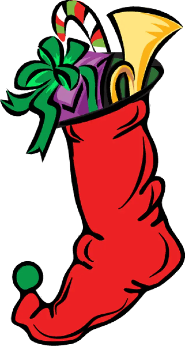Christmas Stocking with Gifts