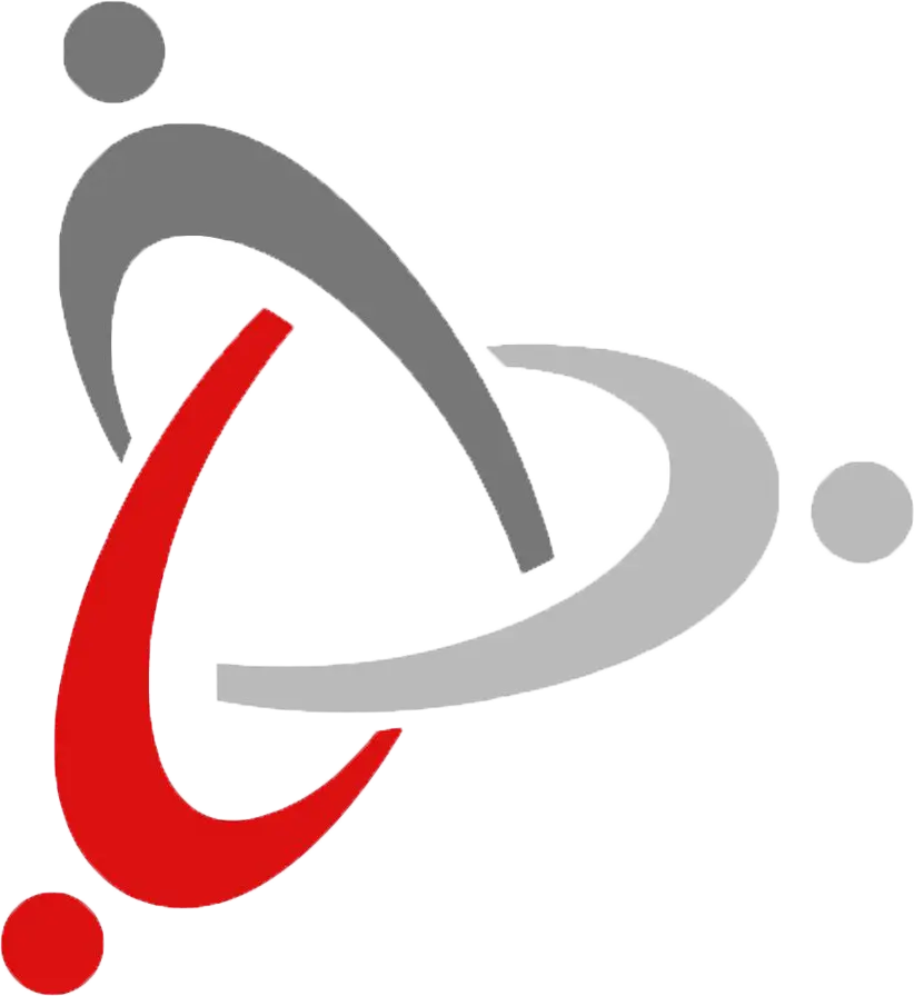 Abstract Dynamic People Logo Design