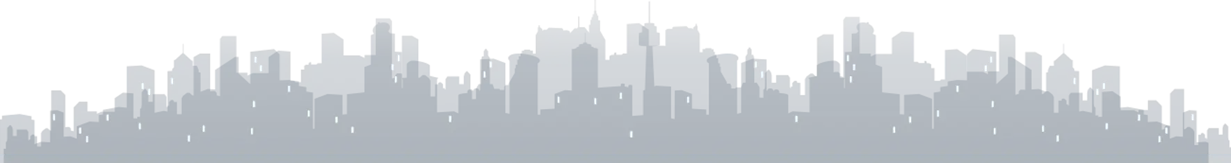 Minimalist City Skyline Silhouette Design