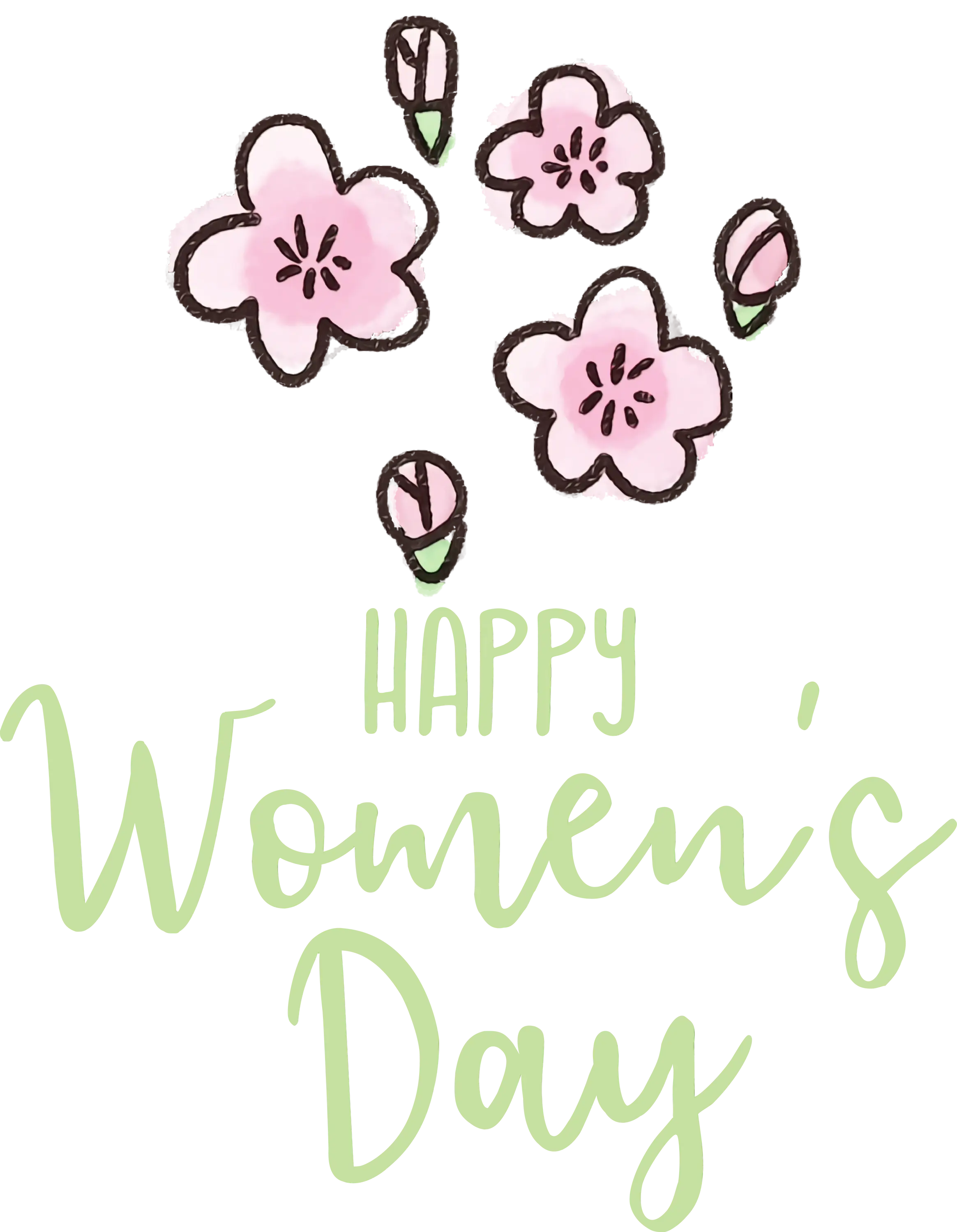 Pink Cherry Blossoms for Women&#039;s Day Celebration