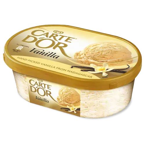 Vanilla Ice Cream Tub