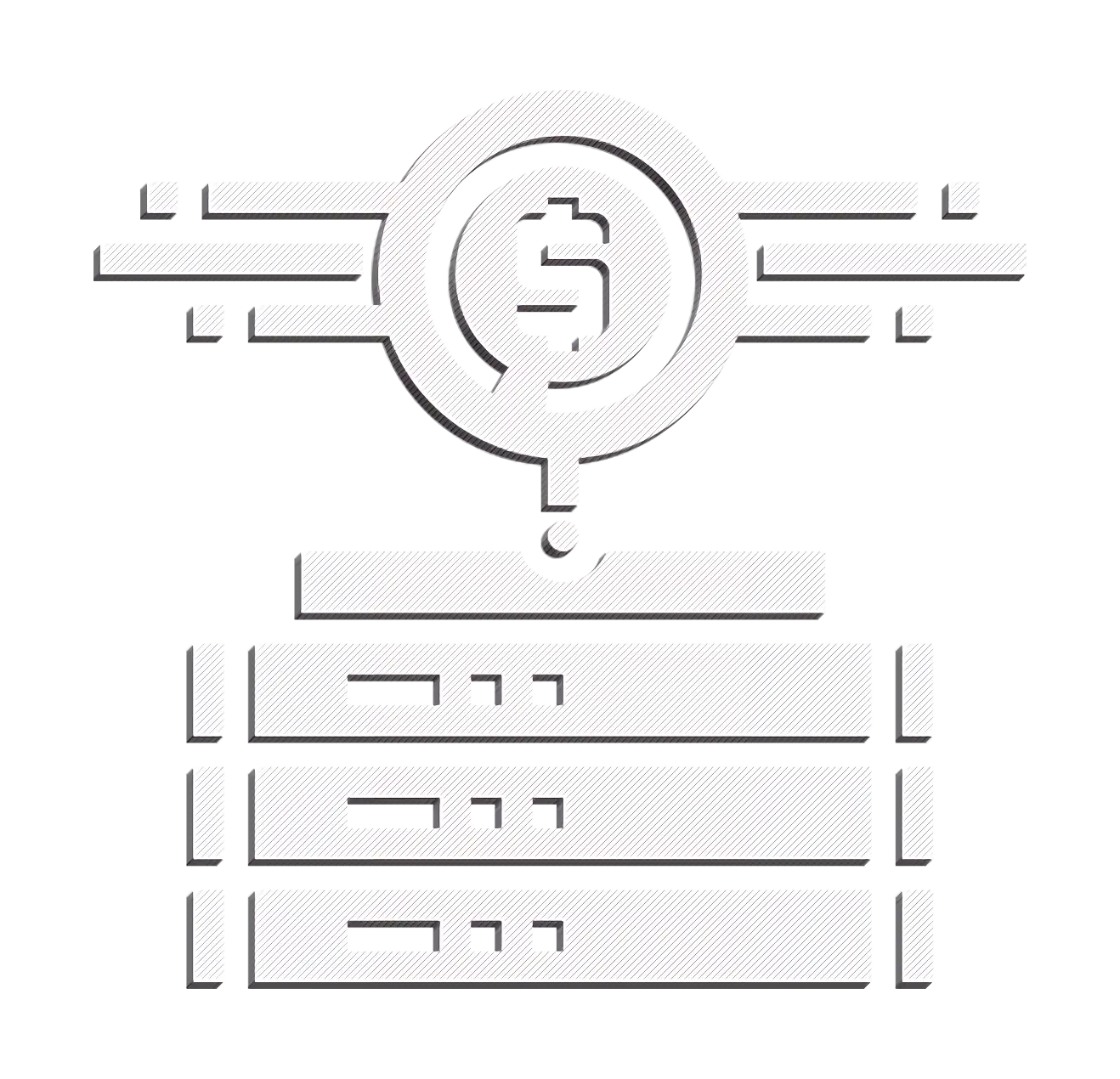 Currency Symbol with Financial Data
