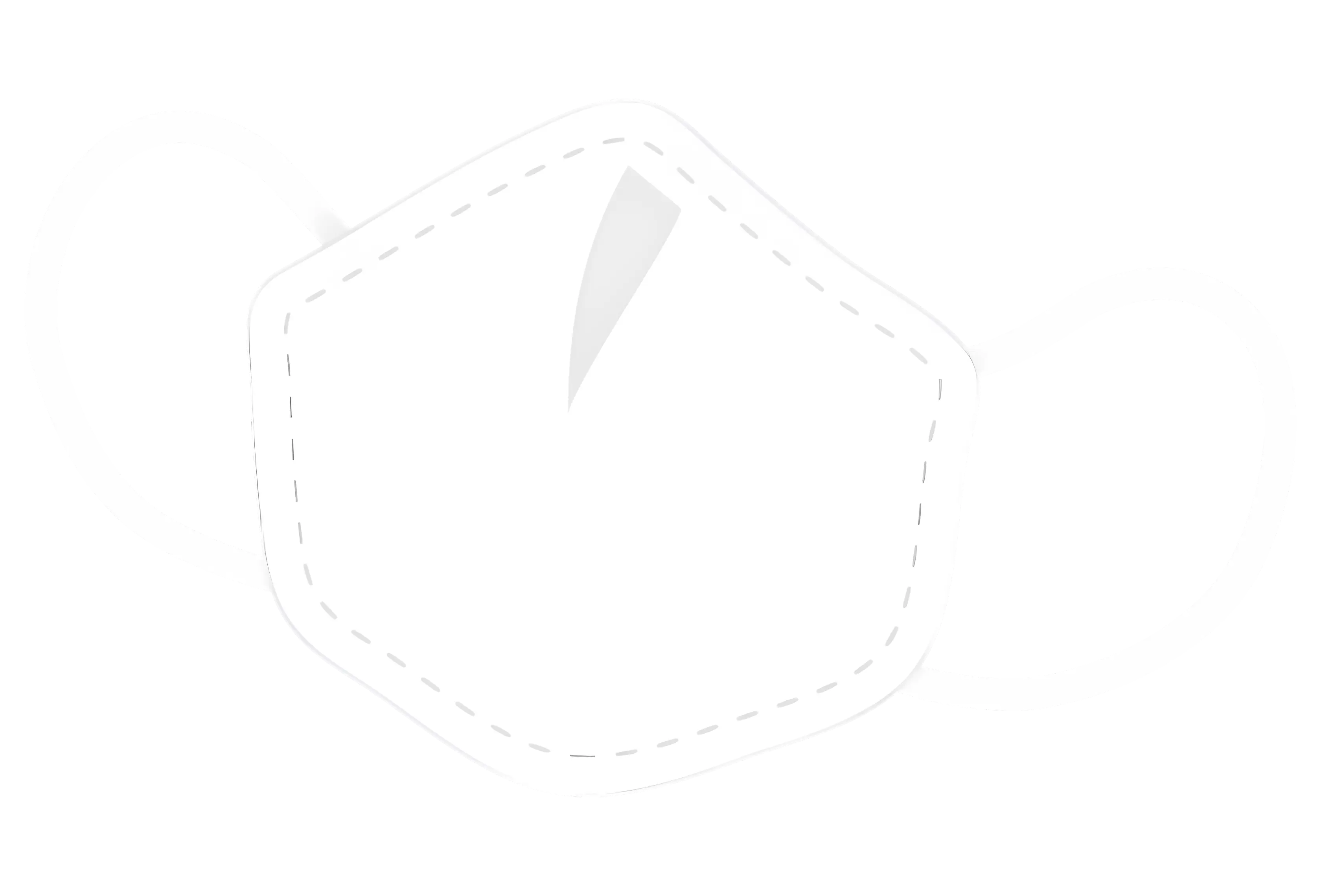White Face Mask for Health Protection