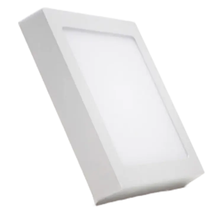 Modern White LED Ceiling Light with Minimalist Design