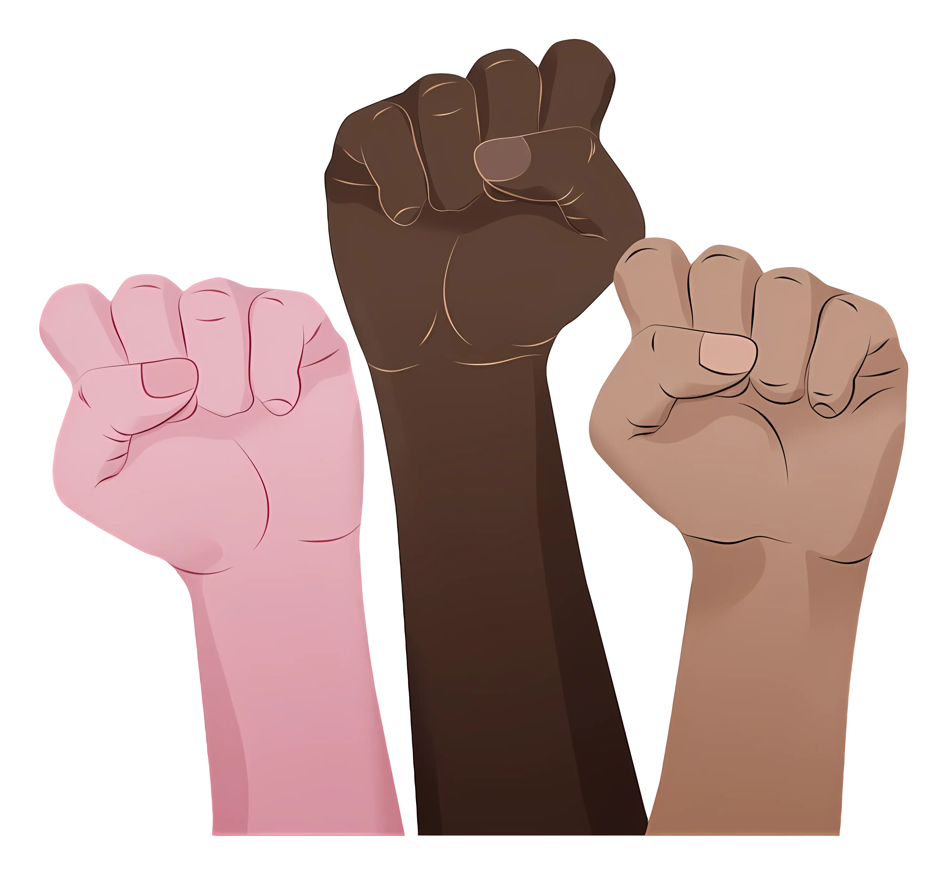 Raised Fists Symbol