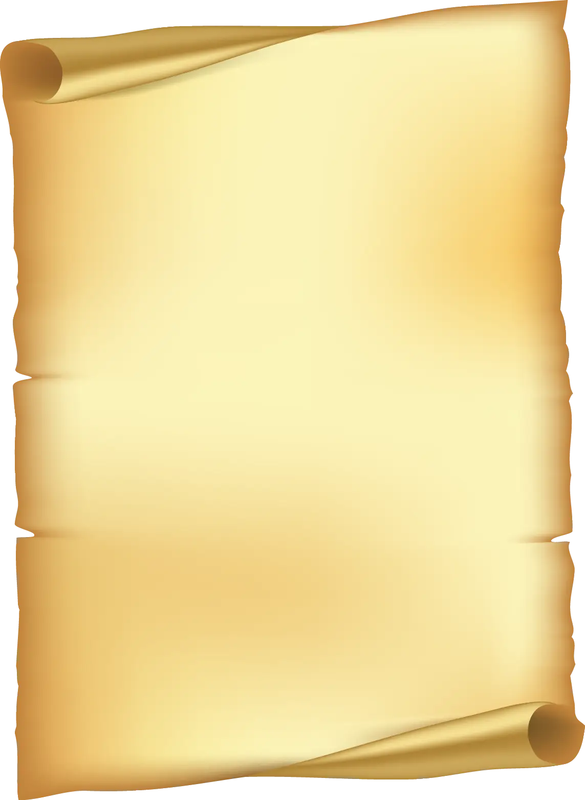 Vintage Styled Parchment Paper Scroll