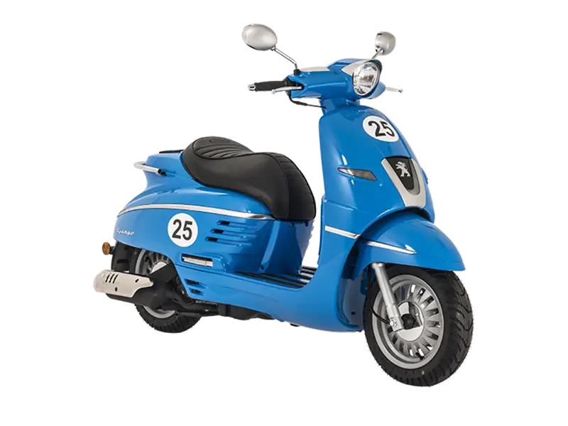 Blue Modern Scooter for Urban Transport