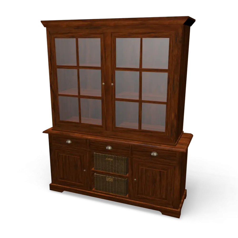 Wooden Display Cabinet