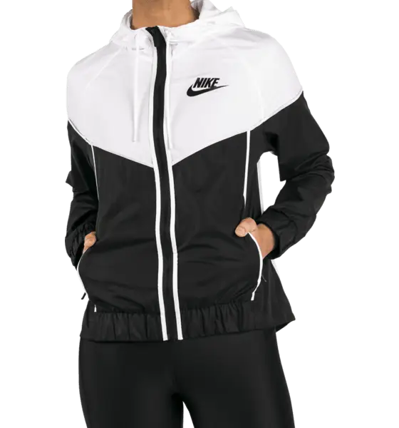 Black and White Nike Sports Jacket