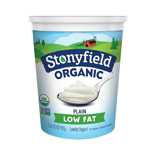 Low Fat Yogurt Container