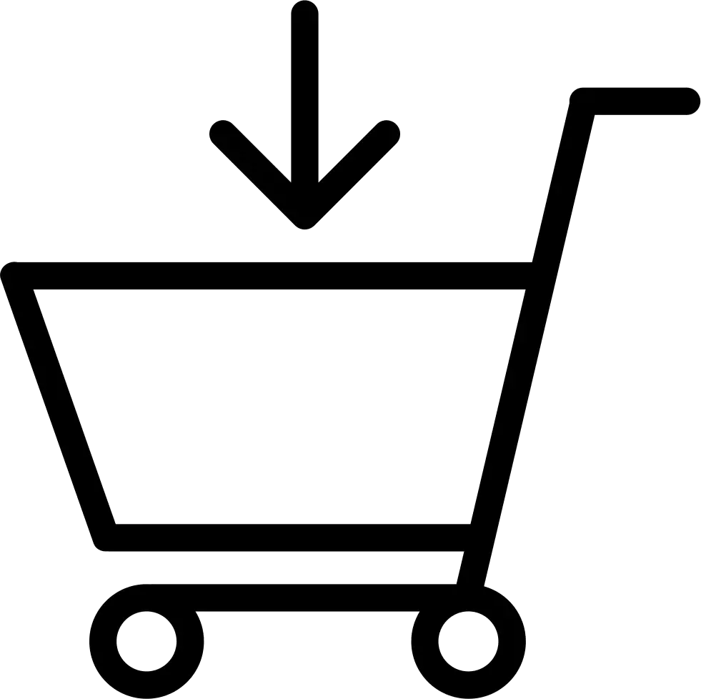Shopping Cart Icon for E-Commerce Platforms