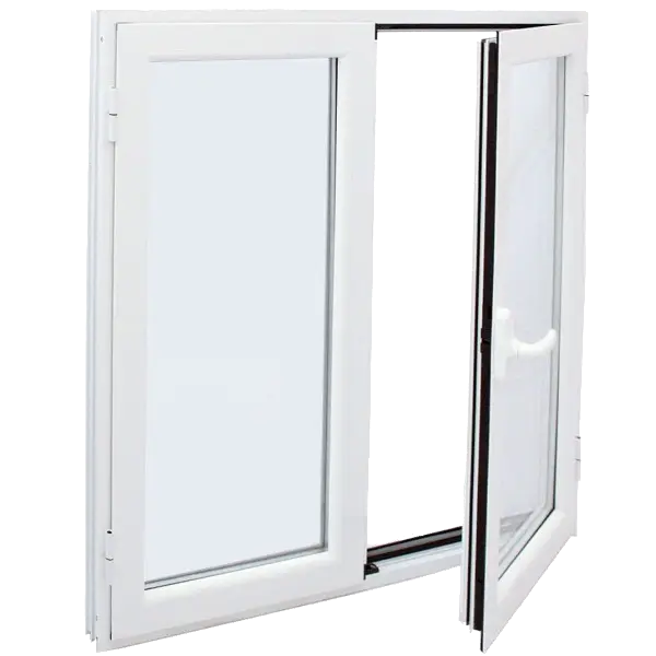 White Open Window with Minimal Design
