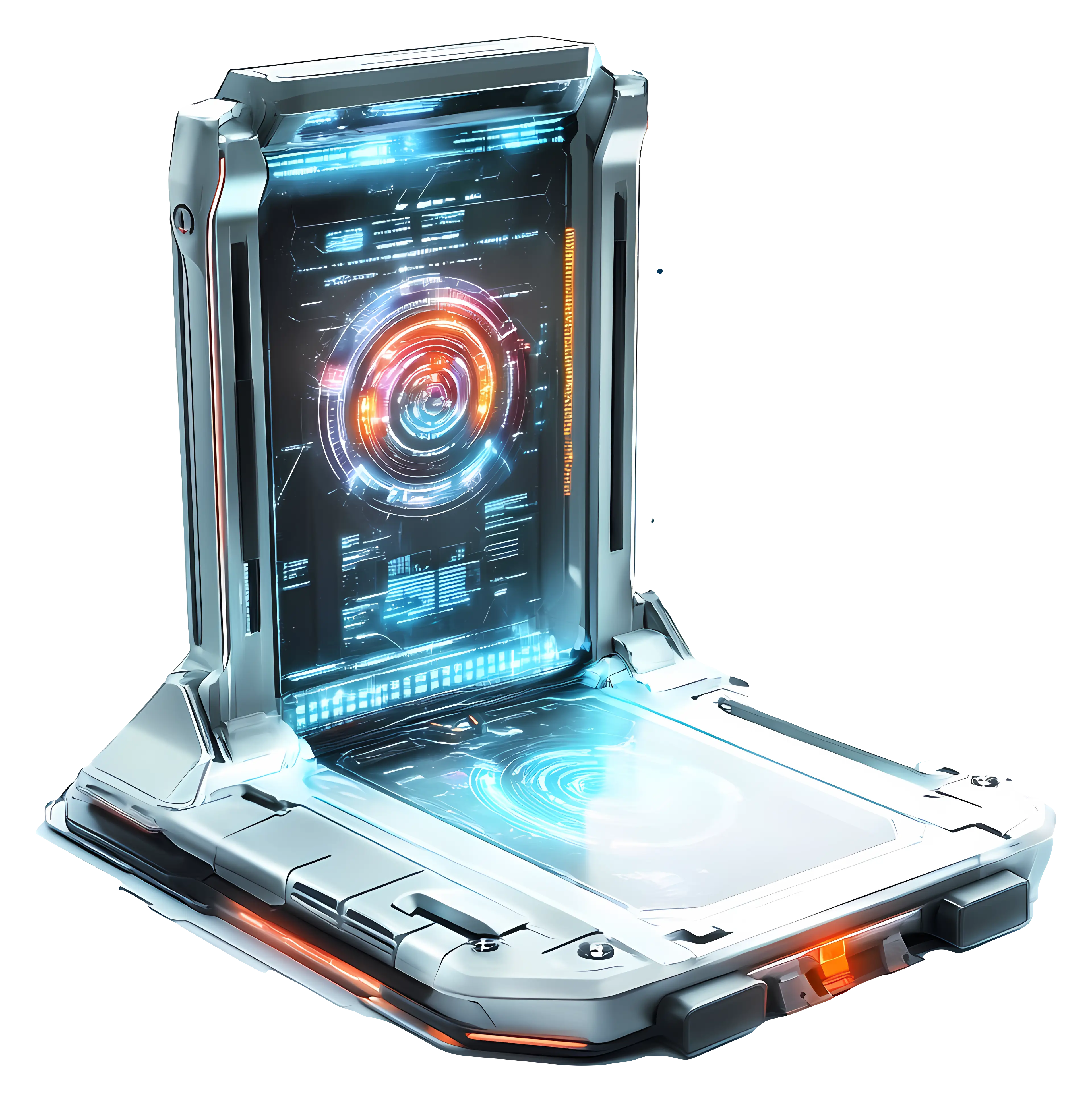 Futuristic Holographic Device