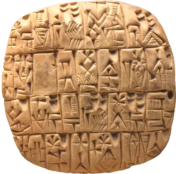 Ancient Cuneiform Tablet