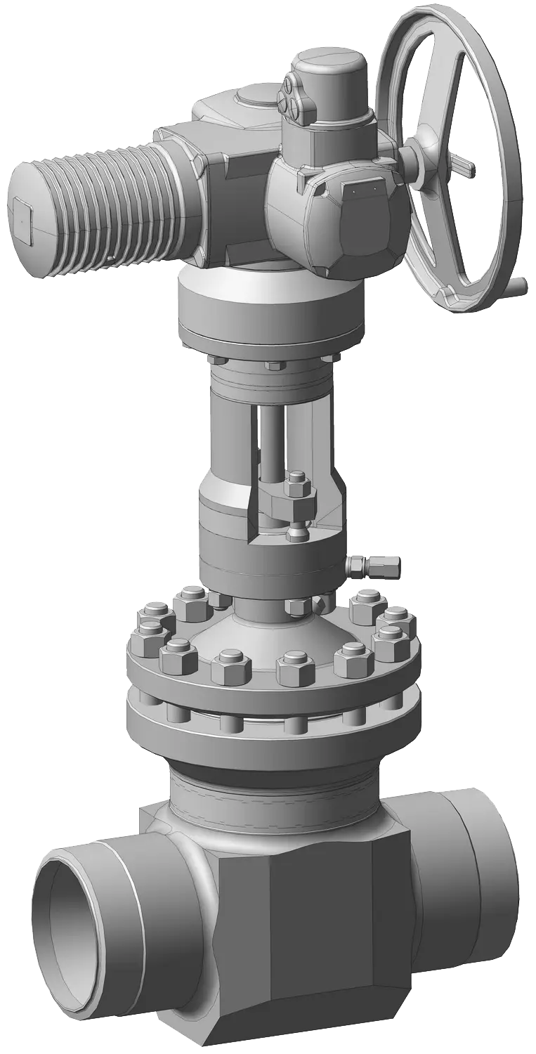 Industrial Valve Illustration