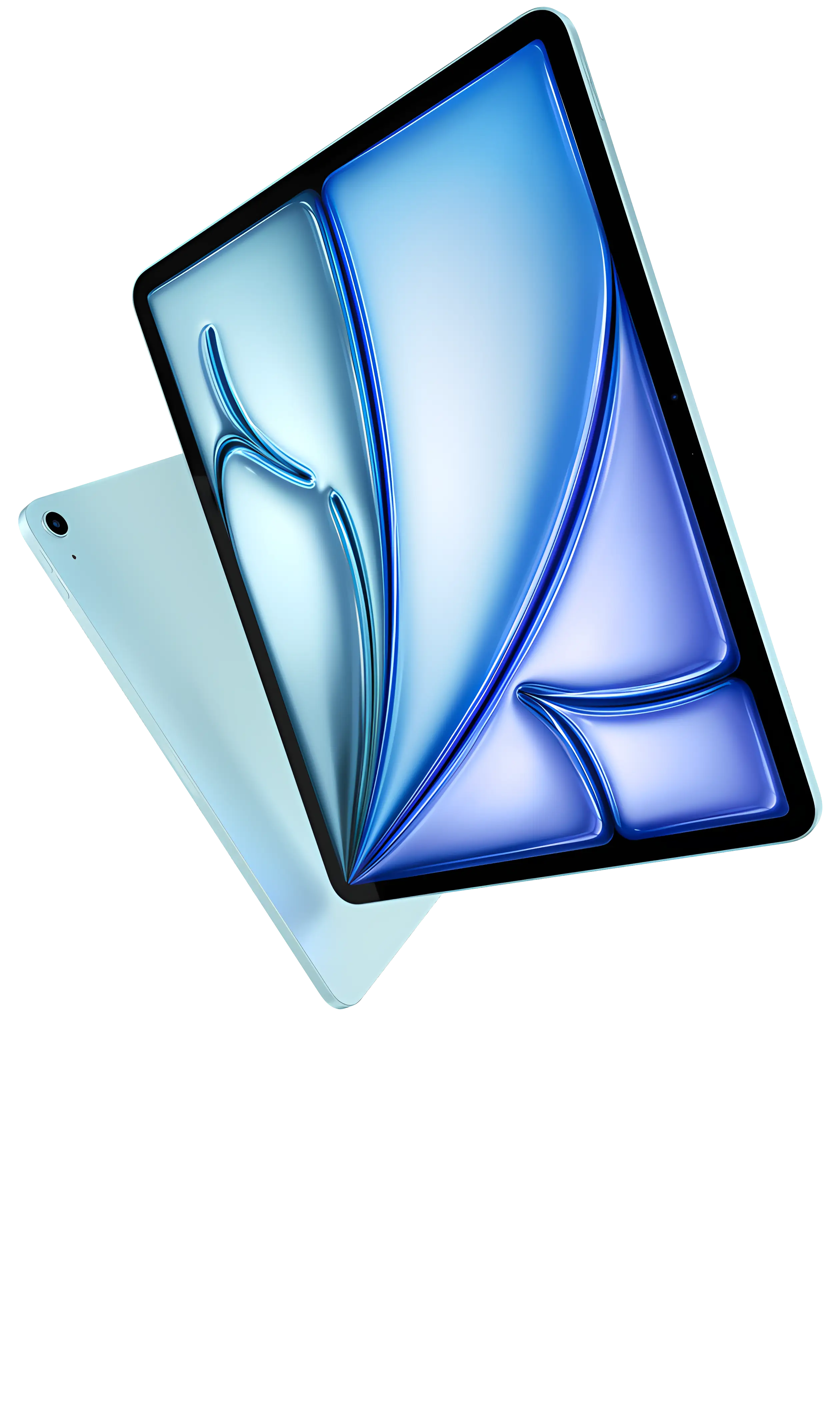 Blue Tablet Device