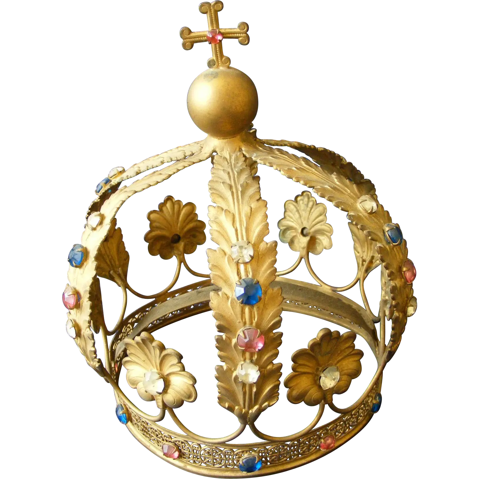 Golden Crown with Jewels