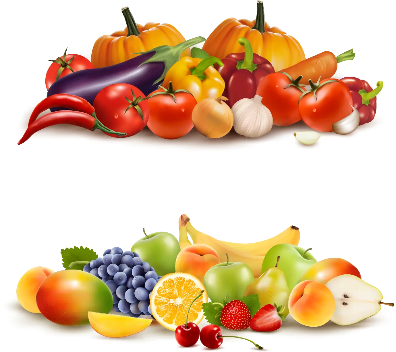 Assorted Fruits and Vegetables