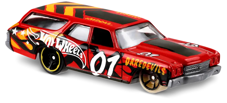 Red Hot Wheels Car