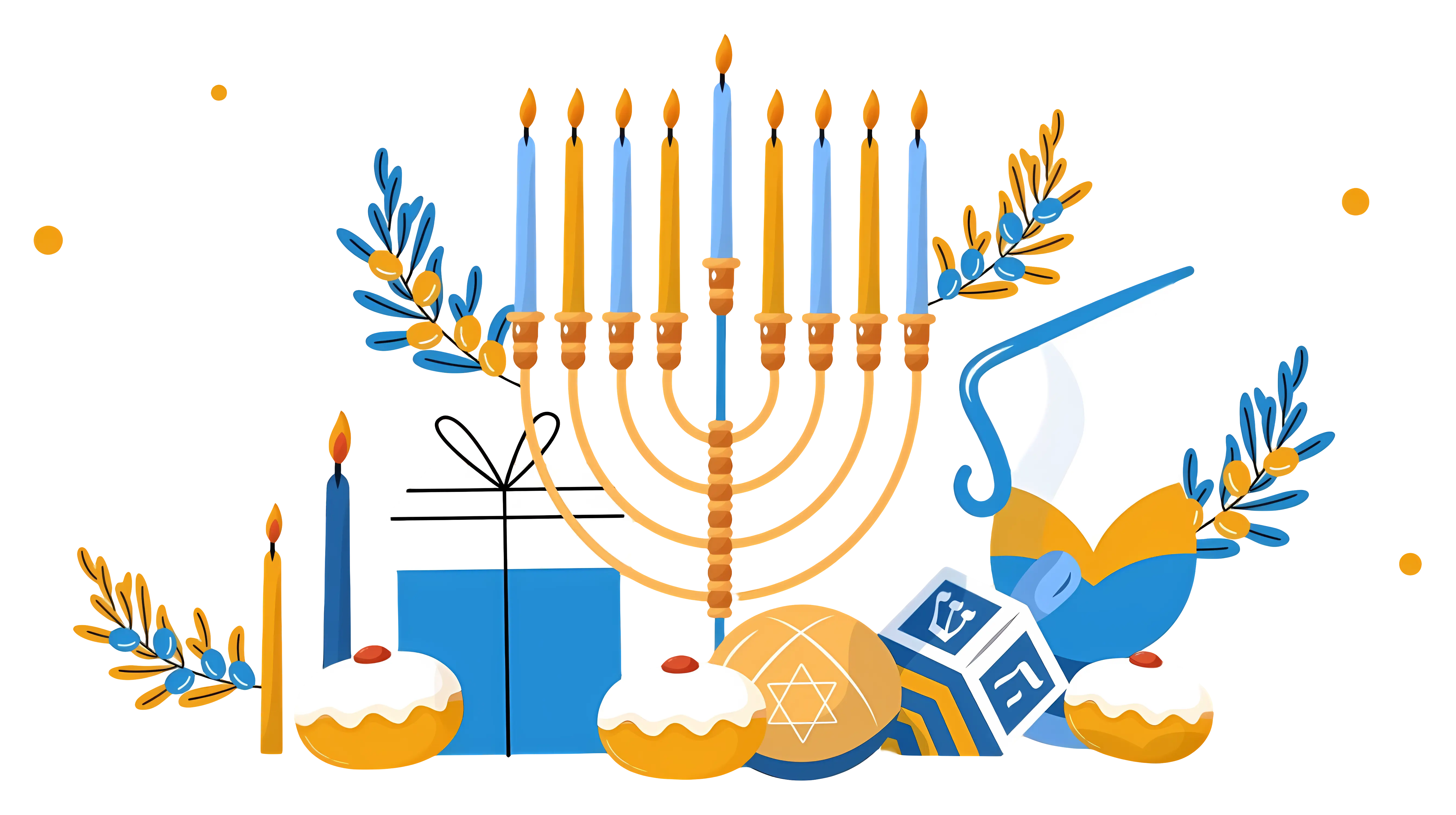 Hanukkah Celebration Decorations