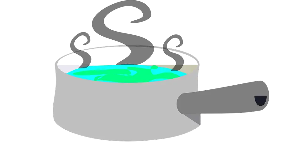 Boiling Pot with Steam