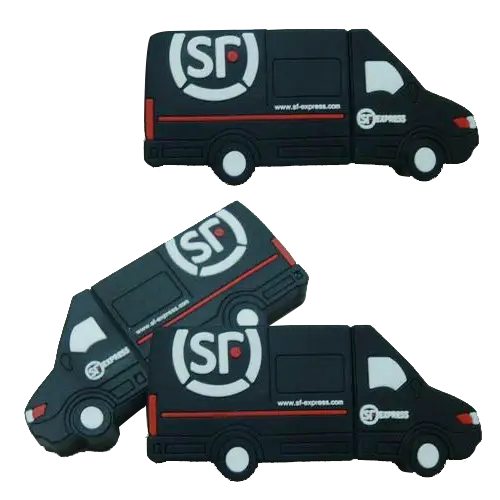 Black Delivery Vans for Logistics