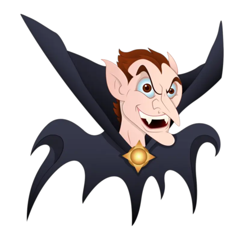 Cartoon Vampire Character