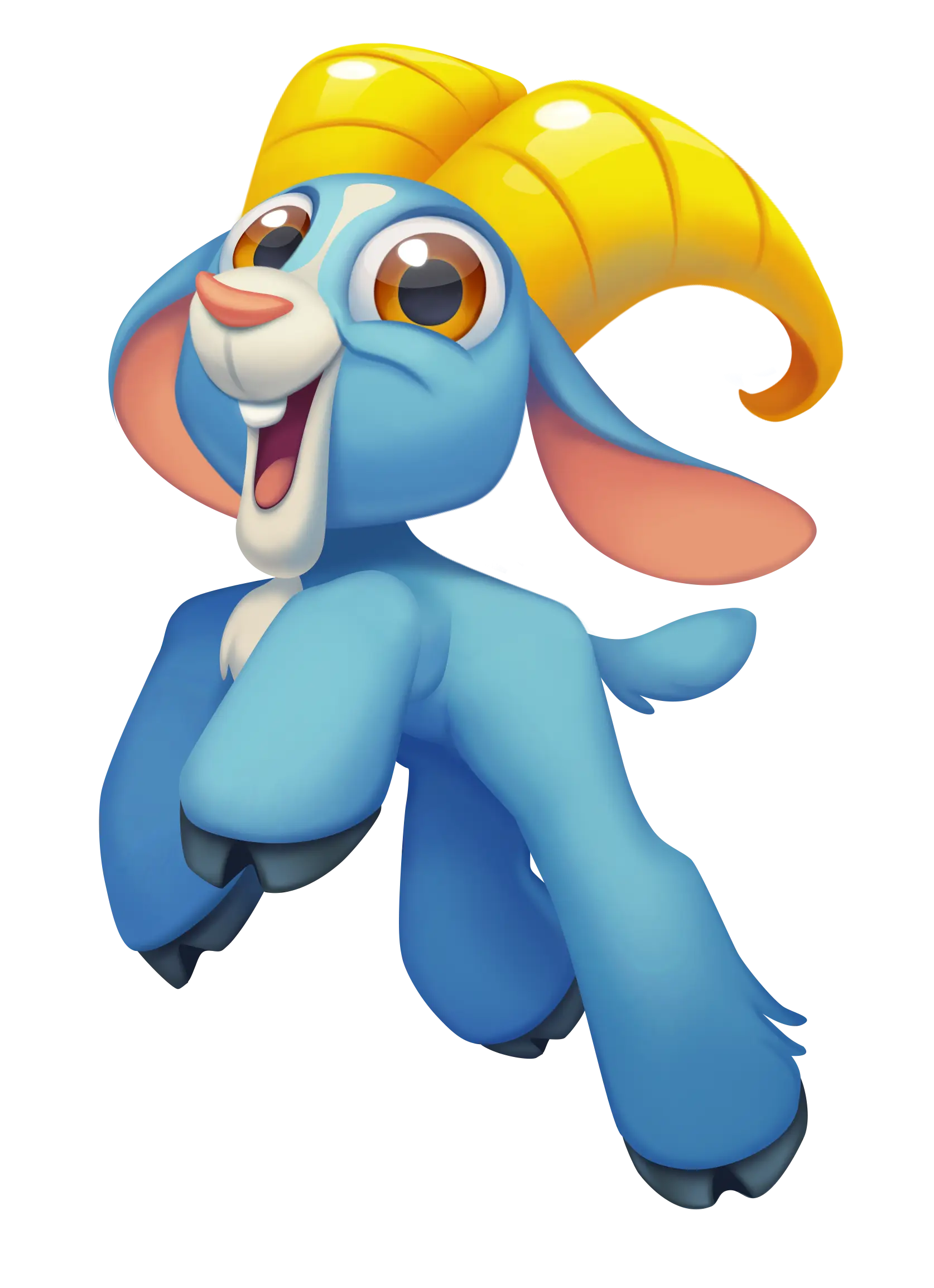 Cute Cartoon Goat