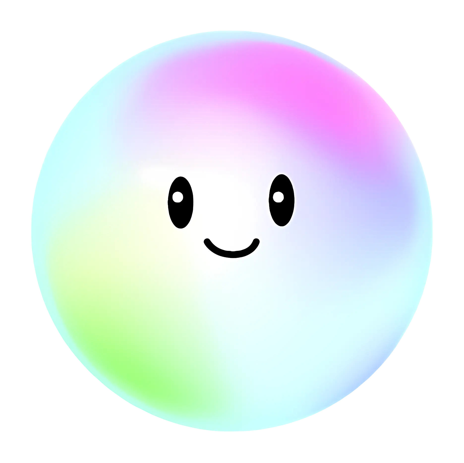 Colorful Smiling Ball