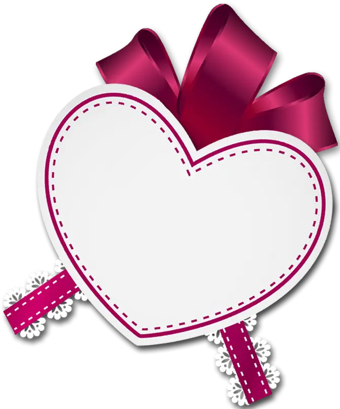 Heart Decoration with Ribbon
