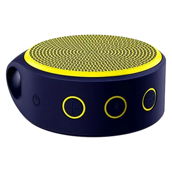 Black and Yellow Bluetooth Speaker