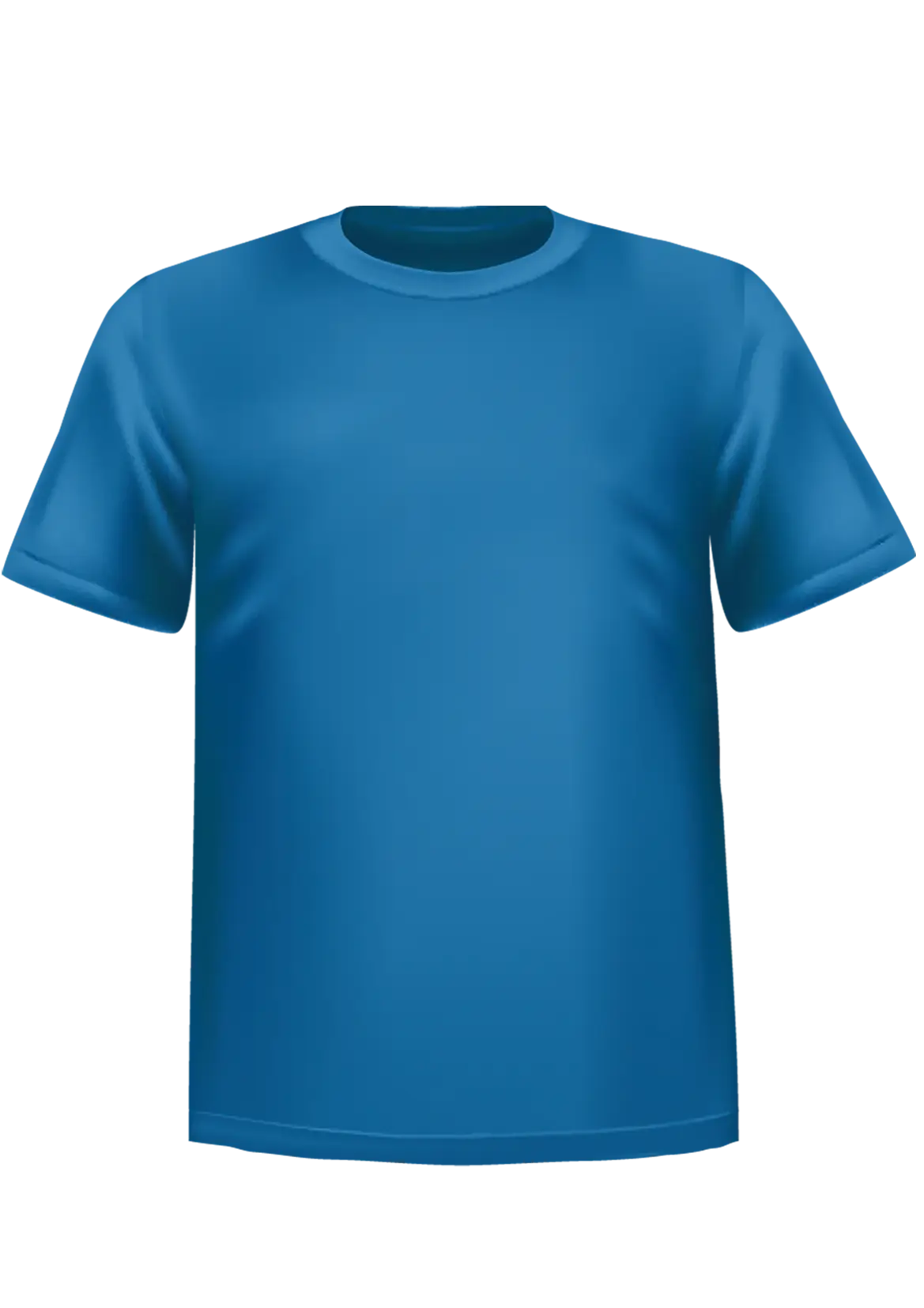 Plain Blue T-Shirt for Everyday Wear