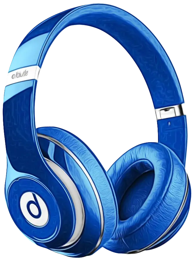 Blue Over-Ear Headphones