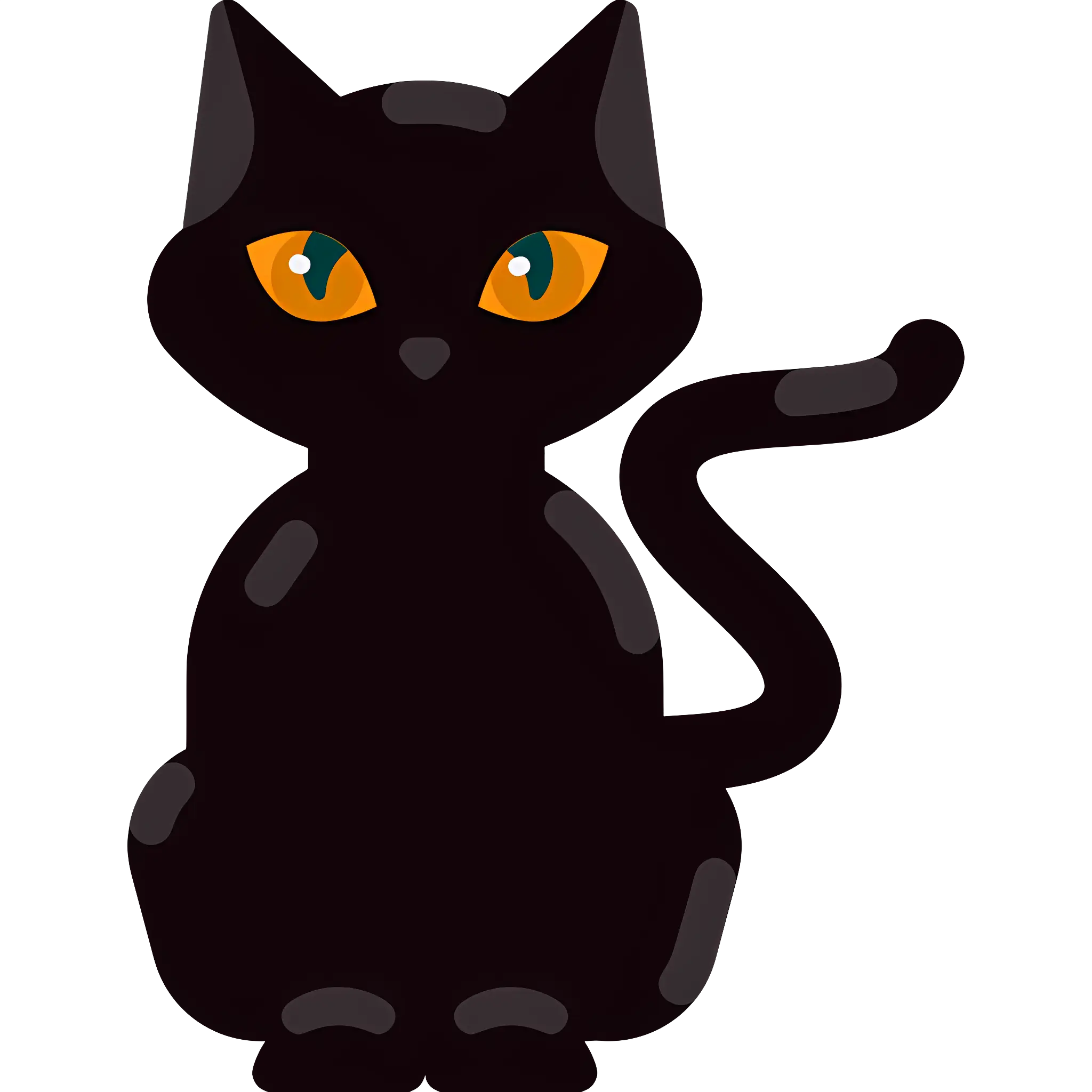 Black Cat Illustration