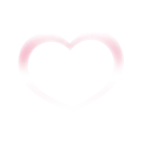 Soft Pink Heart Symbol