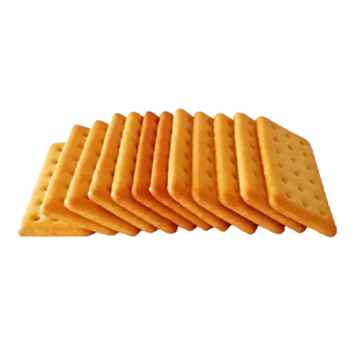 Stack of Crunchy Crackers