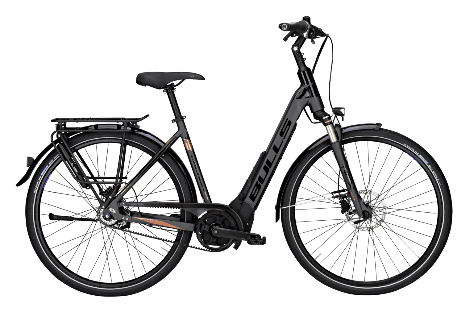Black Commuting Bicycle