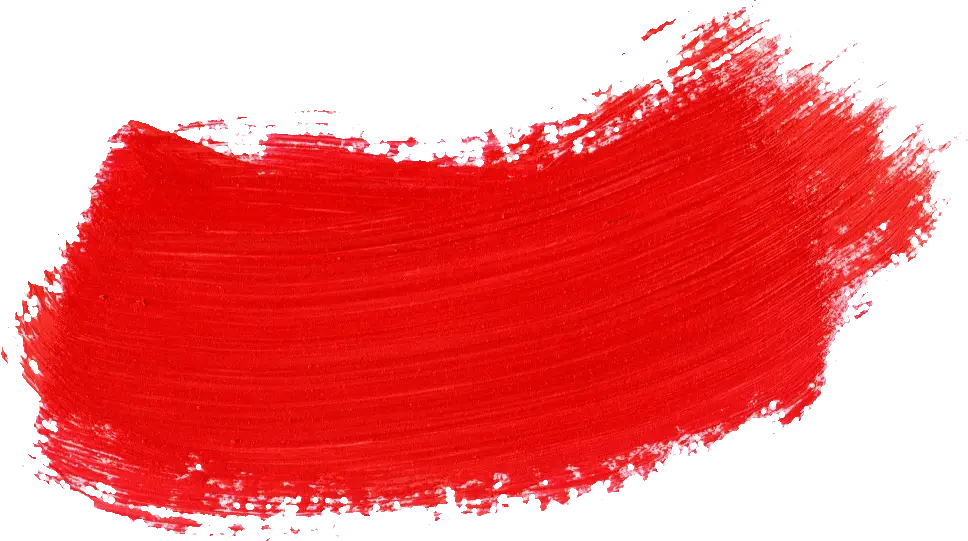 Abstract Red Brush Stroke Design