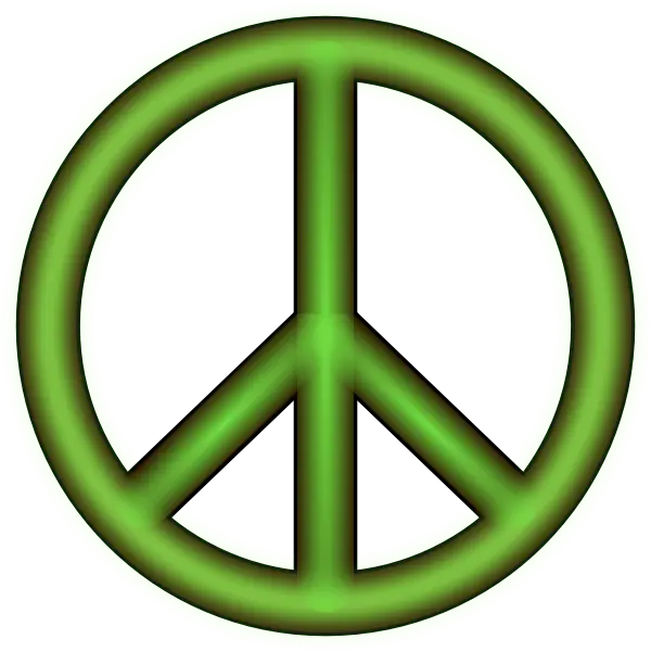 Green Peace Icon Design