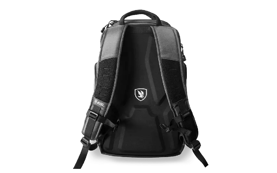Black Backpack with Straps