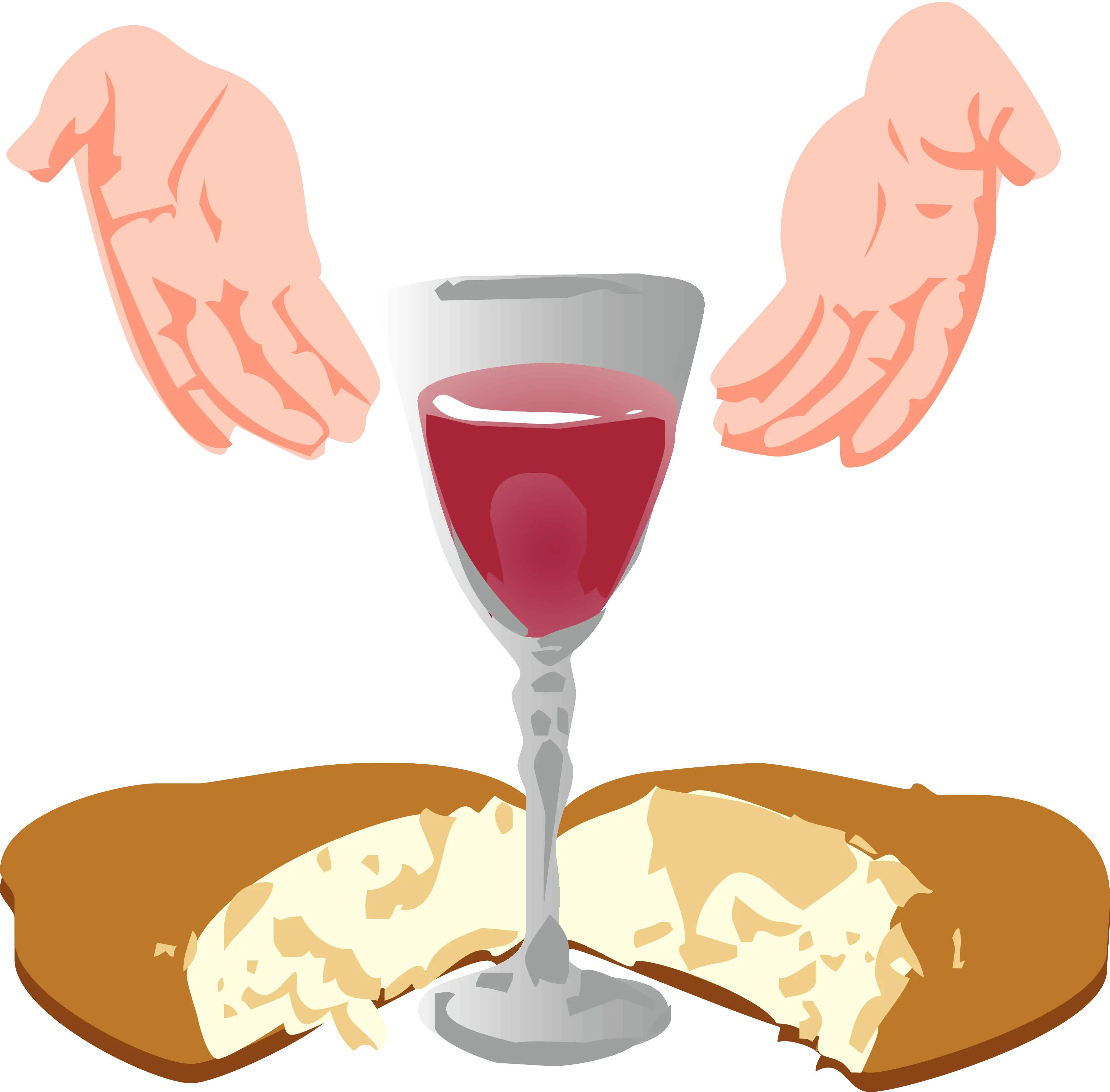 Bread and Wine for Communion