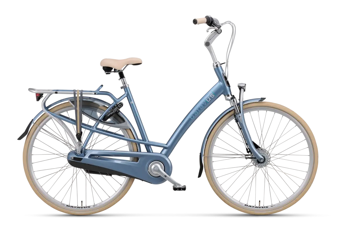 Stylish Blue City Bicycle for Urban Commute