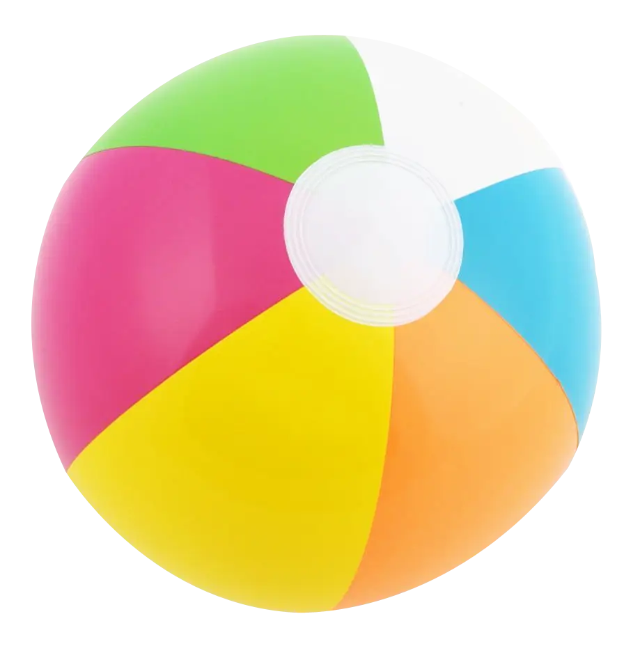 Colorful Inflatable Beach Ball