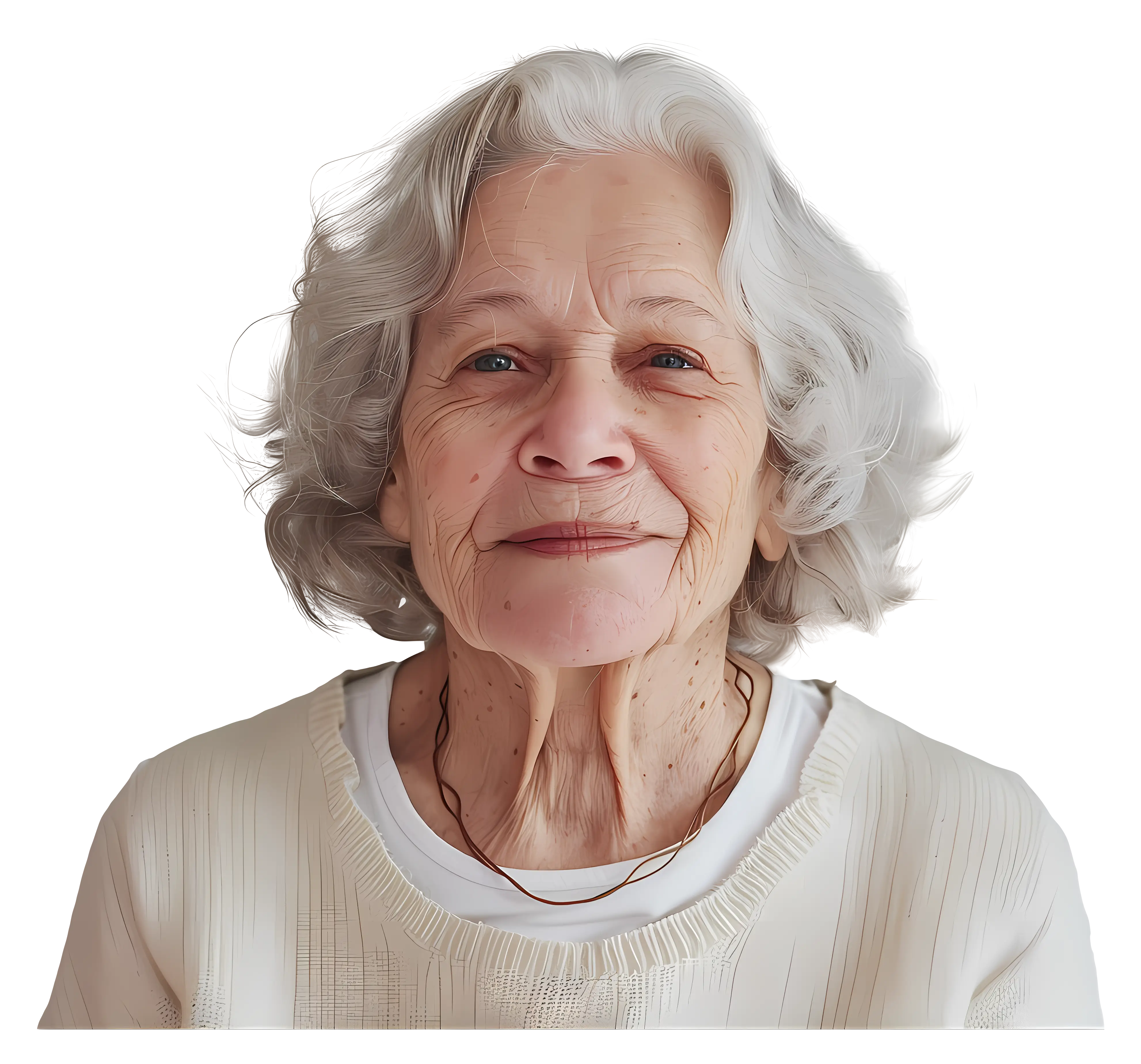 Smiling Elderly Woman