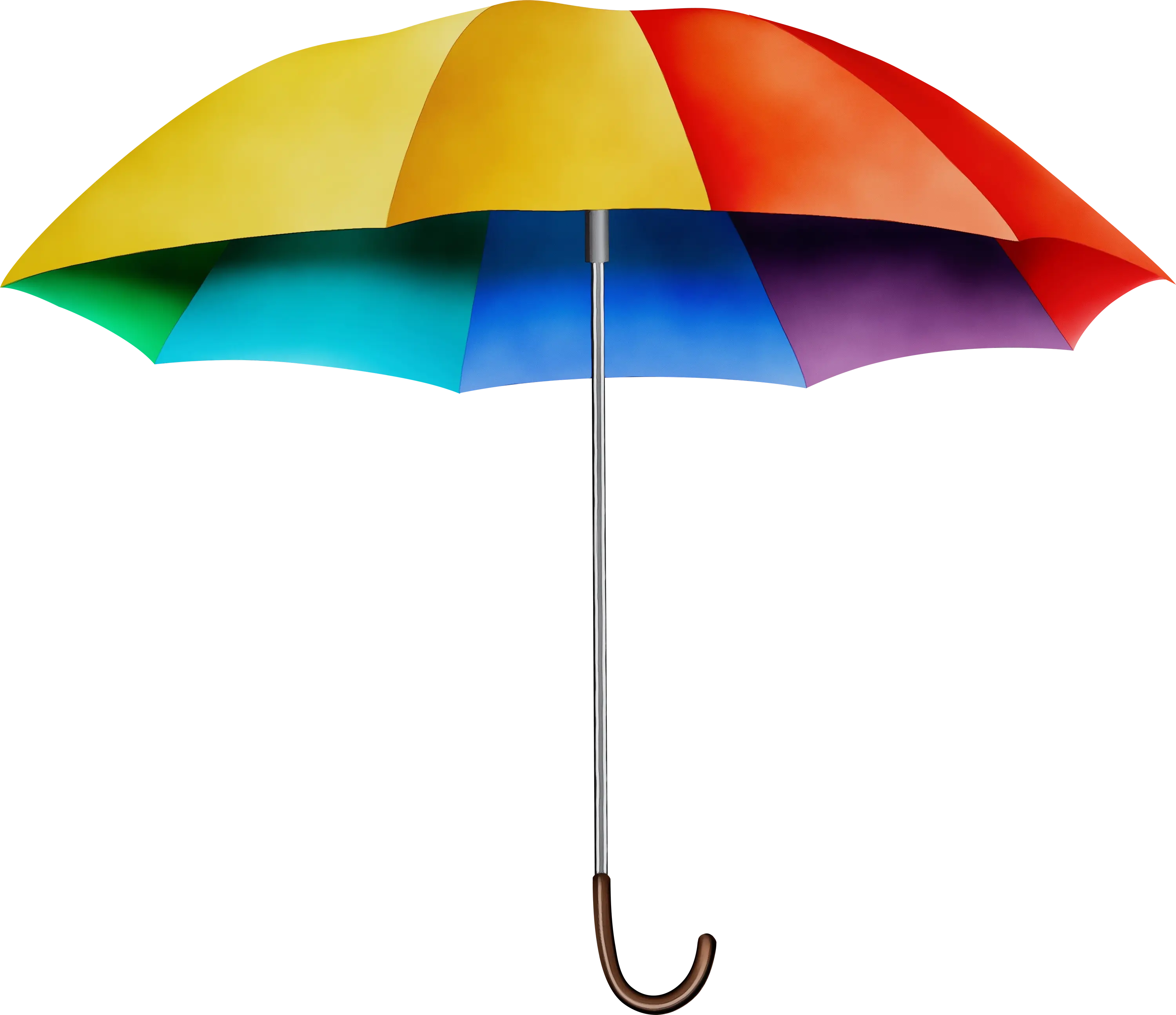 Colorful Umbrella Illustration