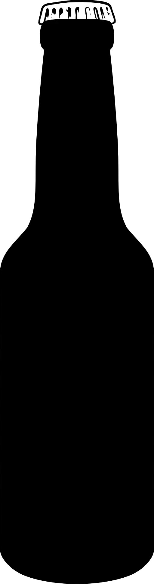 Black Bottle Silhouette