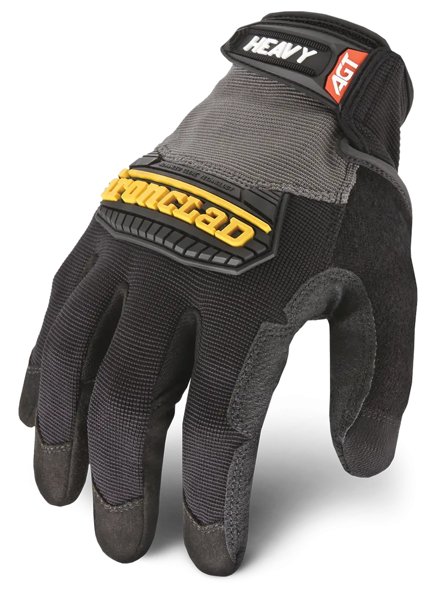 Black-Gray Protective Work Glove