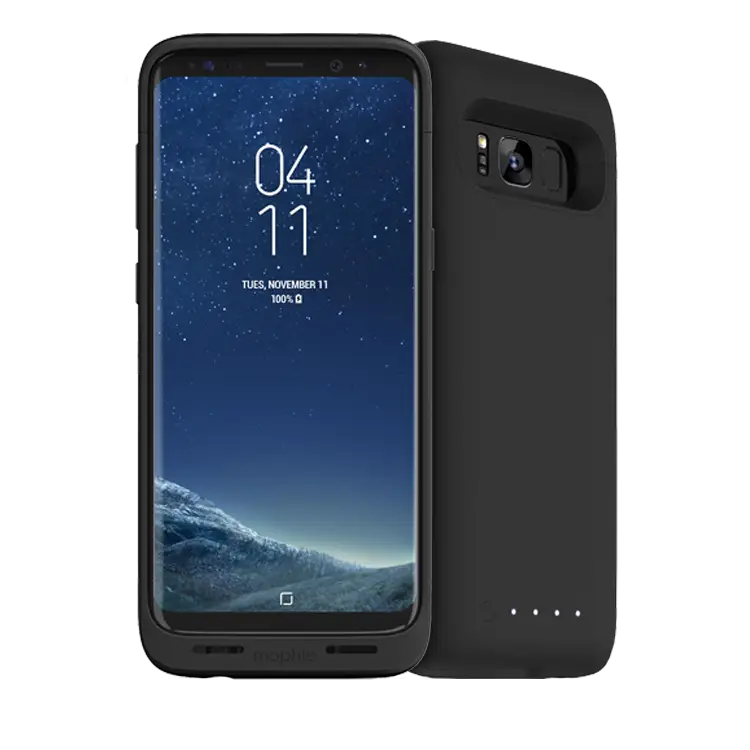 Black Smartphone with Case