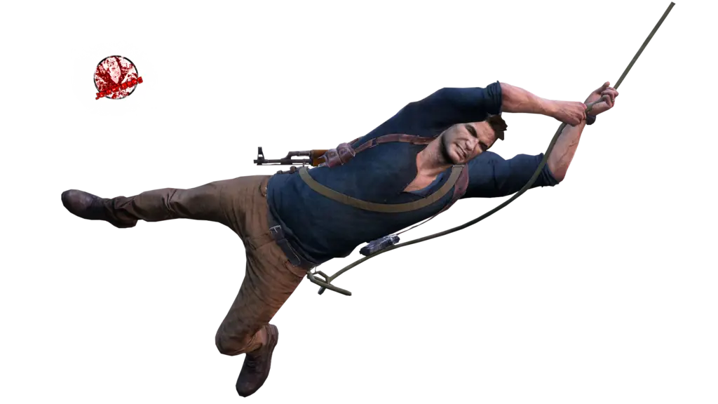 Swinging Game Character