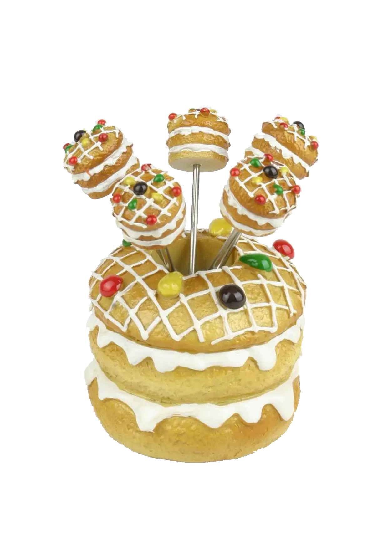 Decorative Cake with Sweets